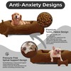 Sytopia Calming Dog & Large Cat Bed, Anti-Anxiety Donut Cuddler,
