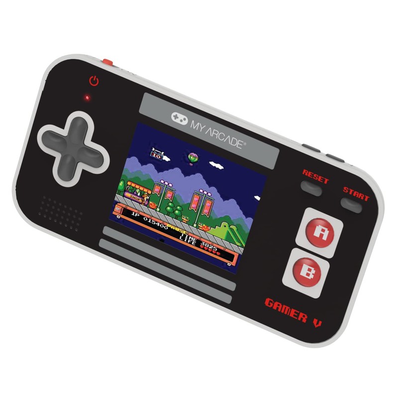 My Arcade Gamer V Classic-Red: Portable Gaming System with 220