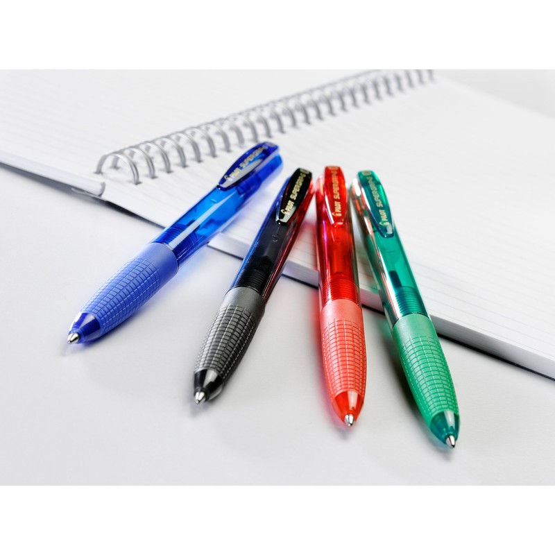 Pilot Pen Super Grip G Retractable Ballpoint Pen, Set of