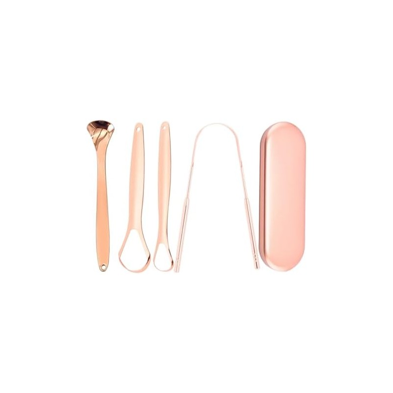 Raspador de lengua de acero inoxidable ZJSXYF – Set 4