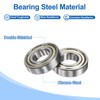 uxcell 6pcs R10ZZ Deep Groove Ball Bearings 5/8" ID x
