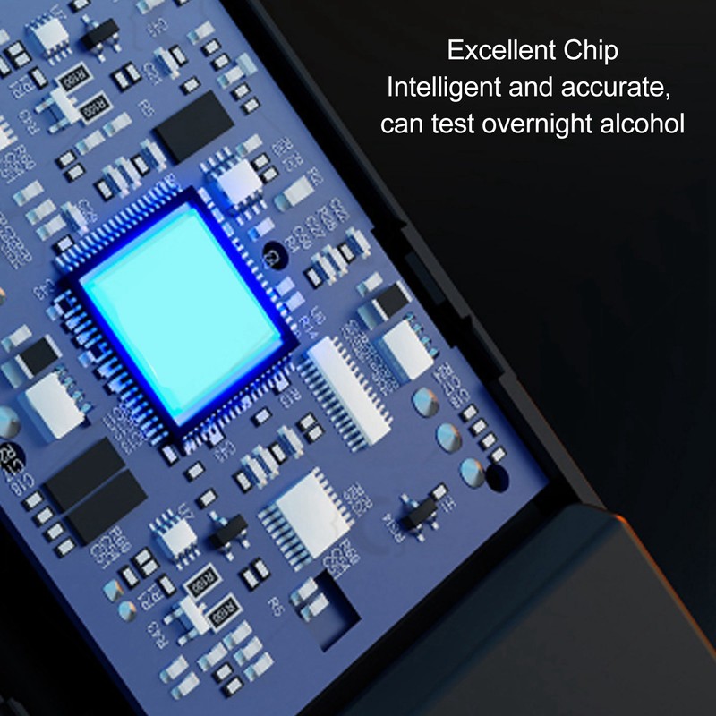 Digital Alcohol Checker Portable Breath Analyzer LCD Display High Accuracy