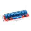 8-Channel 5V Relay Module Board with Optocoupler for Arduino, High/Low