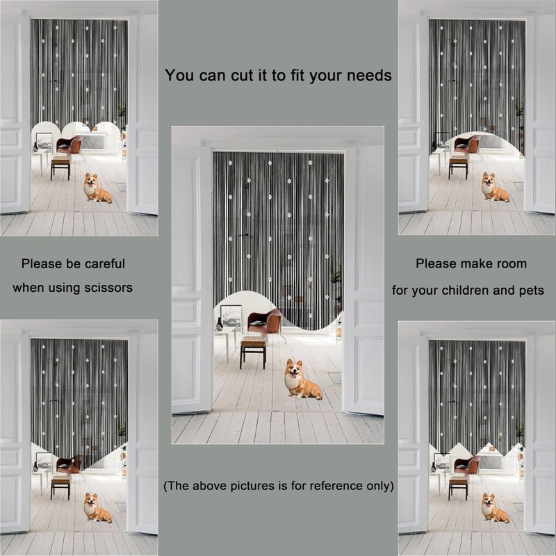 Beaded String Curtains for Doorways Boho Bedroom Decor Hanging Door
