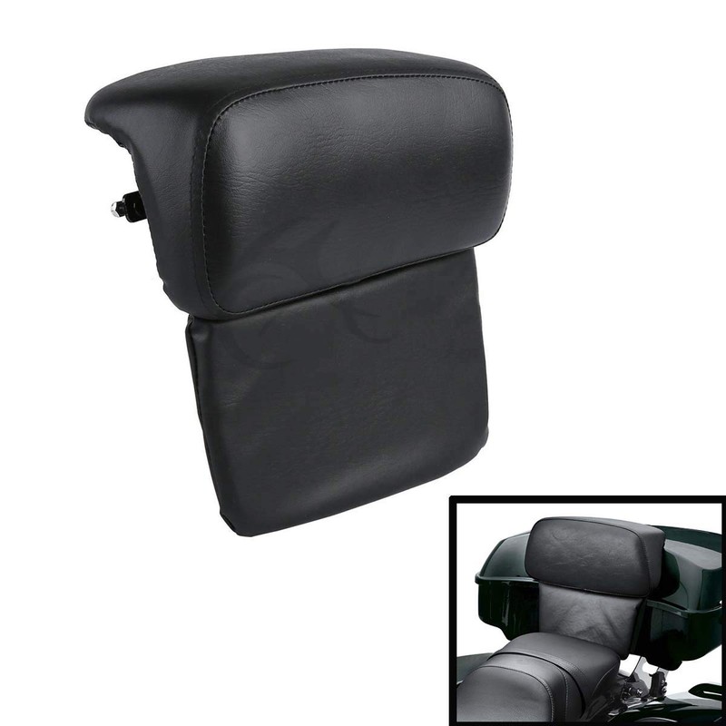 XFMT Razor Chopped Trunk Passenger Backrest Pad For 1997-2013 Harley