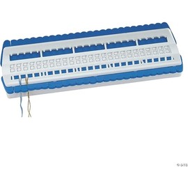 Pako Organizer portaoggetti portafili Accessori per punto croce - Per filo da ricamo - con 10 schede codice da compilare
