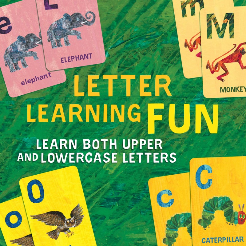 Briarpatch, World of Eric Carle Alphabet Go Fish Card Game,