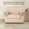 Kaket 2 PCS Sofa Armrest Covers, Armchair Covers for Arms,
