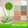 Set of 4 Reusable Microfiber Mop Pads Compatible with Swiffer