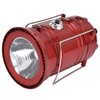 LED Solar Camping Light 18650 Battery USB Rechargeable Camping Light