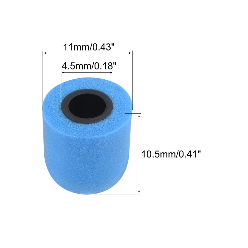 sourcing map Replacement Foam Ear Tips Earbuds Bud 4.7-5.5mm Small