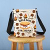 PLITI Camping Shoulder Bag, Funny Camping Gift, Camping Lover, Happy