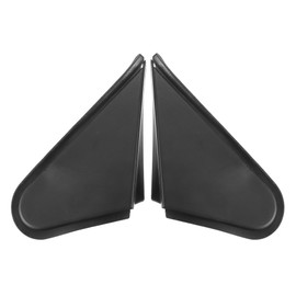 VekAuto 1 Pair Side Rear View Mirror Corner Triangle Trim Compatible for Toyota RAV4 2013-2015, Durable Plastic Black Left Right Side Mirror Panel Cover