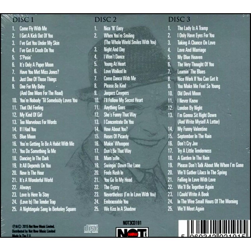 FRANK SINATRA * The Platinum Collection * 75 Original Classics