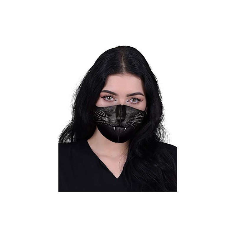 Spiral - Cat Fangs - Face Masks - L Black