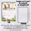 Watercolor Woodland Forest Animals Baby Sprinkle Baby Shower Invitations, 20