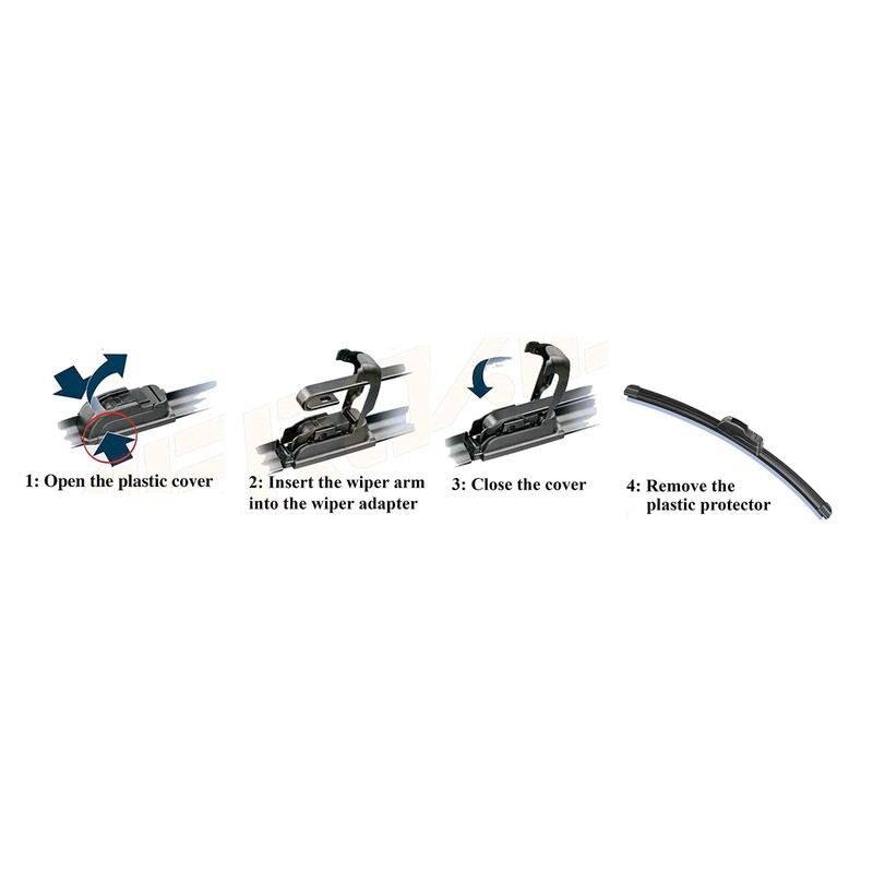 Renew RW32HKB9 32 Inch RV and Motorhome Wiper Blade Pair