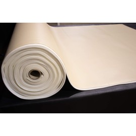 1/4" Foam Backed Marine Vinyl Upholstery Fabric Very Light Tan 54" Wide by The Yard Boat Auto