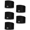 Acoustic Audio AA321B Mountable Indoor Black Speakers 1000 Watts 5
