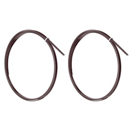 sourcing map 2 Pcs Guitar Binding Purfling Strips, 1650x5x1.5mm Plastic Binding Edge Trim for Acoustic or Classical Guitar Accessories, Brown