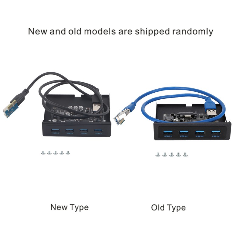 PCI-E to 4xUSB3.0 for NEC720201 Chip Front Floppy Bay Adapter