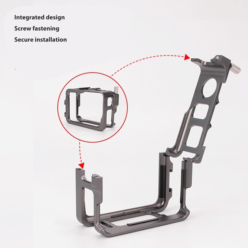 Aluminum Alloy Camera Cage Shockproof Camera Protective Frame with Cold