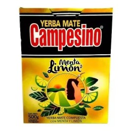 Yerba Mate Campesino 500gr Limón y Menta