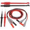 Multimeter Test Leads Kit Brass PVC PA Durable Wearable 4mm