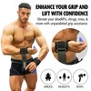 DMoose Weight Lifting Hooks for Heavy Duty Workouts - Color: