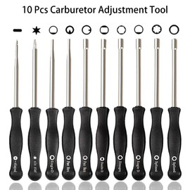Hettluo Carburetor Adjustment Tool kit for 2 Common Cycle Carburator Adjusting Small Engine Trimmer Weedeater Chainsaw Leaf Blower