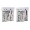 Kastar Battery (2-Pack) for Canon NB-4L, CB-2LV and Canon PowerShot