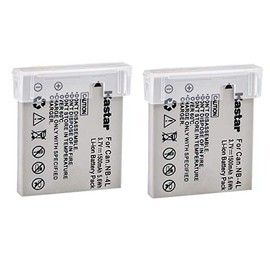 Kastar Battery (2-Pack) for Canon NB-4L, CB-2LV and Canon PowerShot SD1000 SD1100IS SD1400IS SD200 SD30 SD300 SD400 SD430 SD600