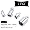 Dianrui 4 PCS Socket Adapter Set, 3/8 to 1/2 Socket