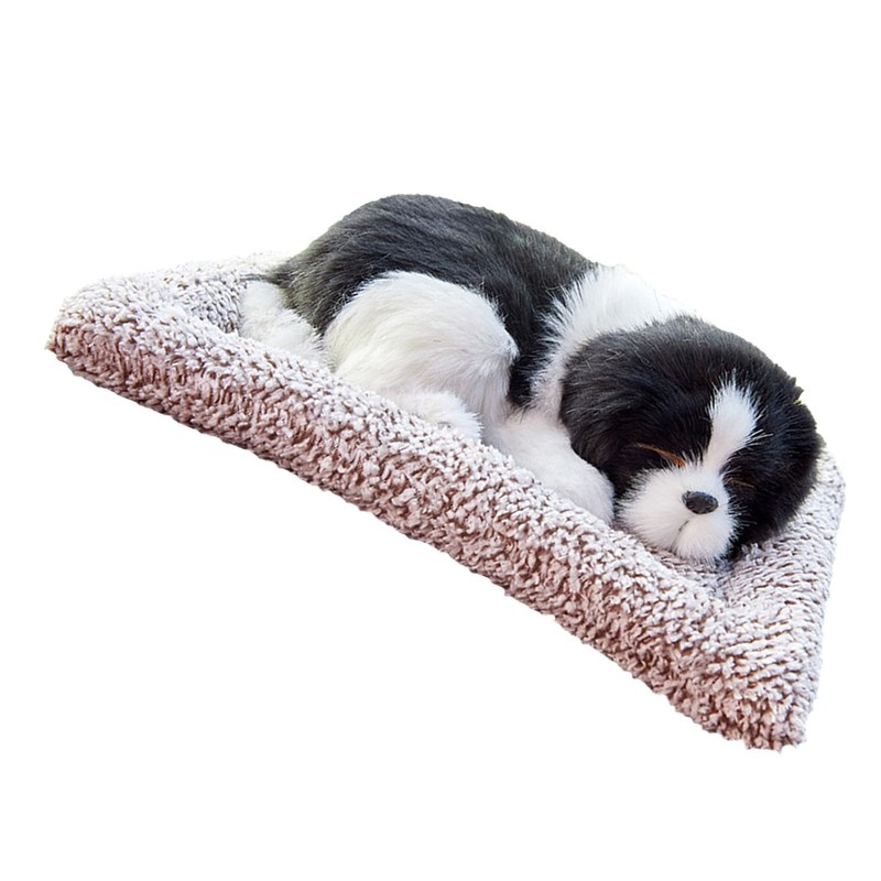 Actived Carbon Dog Plush Toy Odor Removal Air Purification Sleeping
