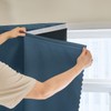 AJAZZ self Adhesive Portable 100% Blackout Curtains Simple and Easy