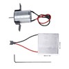 KIMISS Fireplace Fan Motor, Universal Fireplace Fan Generator Sheet Motor