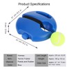 Tennis Base, Self-Study Portable Tennis Ball Base Trainer Tennis Baseboard
