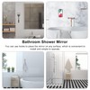 ZJchao Espejo de Ducha Grande sin Niebla, Espejo de Afeitar