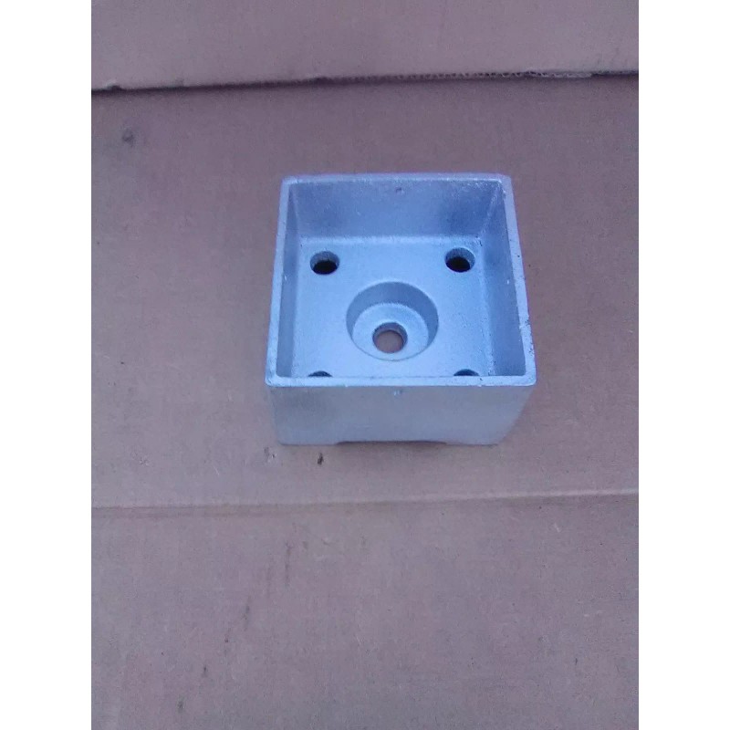 Ben Douglas Foundry Post Base,Anchored 4x4 Heavy Cast Aluminum MADE