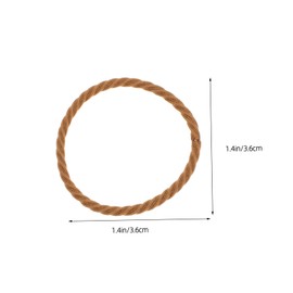 Minkissy 50pieces Seamless Hair Ties Ponytail Scrunchies Head Bands No Damage Ponytail Holders Stretchy Hair Accessories for Women Girls Boys and