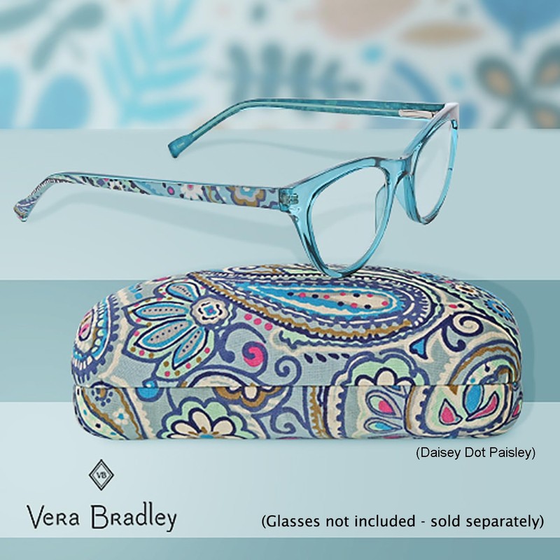 Vera Bradley Clamshell Eyeglass Case, (Sunglasses Case) Moorish