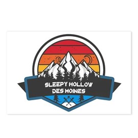 CafePress Sleepy Hollow Sports Park Des Moines Iowa Postcards (Package of 8), 6"x4" Printed Note Card