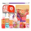 Kit Mc Spa Humecta, Exfolia + Herramientas Pedicure 12pzs