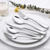 40 Piece Silverware Set for 8, Terlulu Stainless Steel Flatware