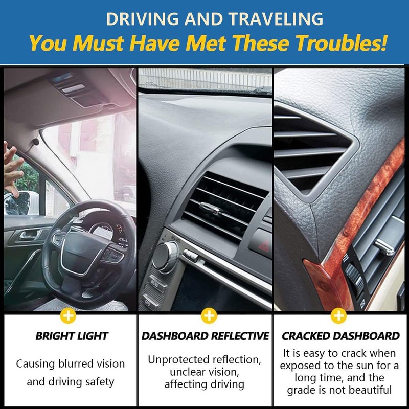IIKSDII Dash Cover for Dashboard Cover Mat for Honda HR-V