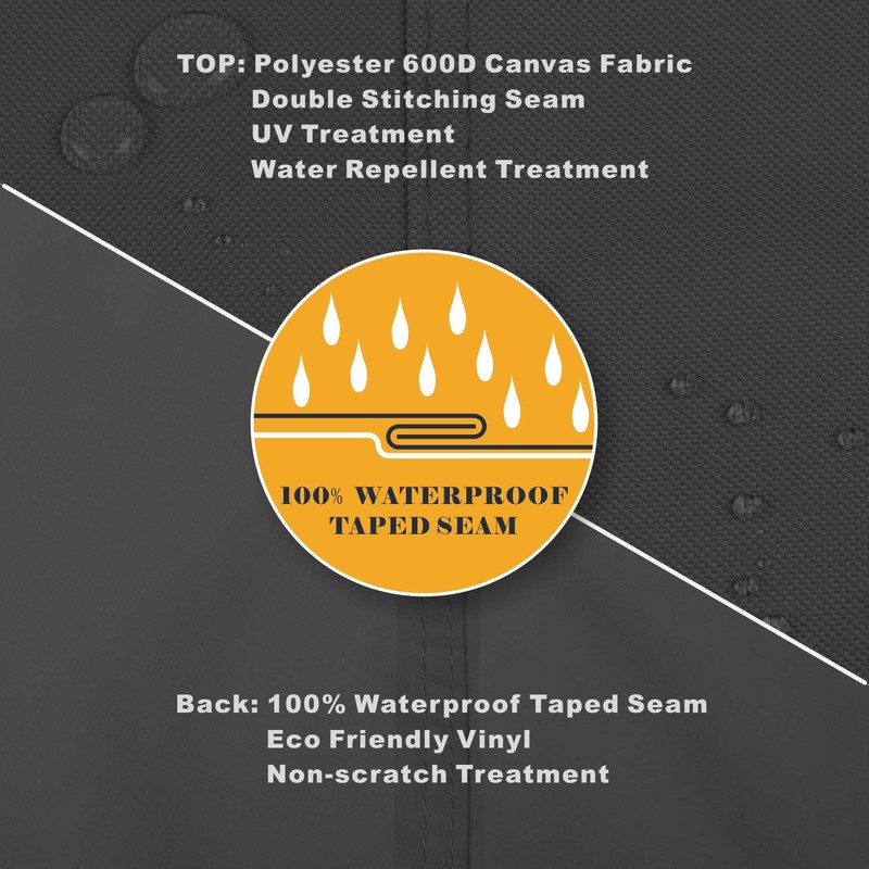 ULTCOVER ULTCOVER Waterproof Patio Lounge Chair Cover Heavy Duty Outdoor