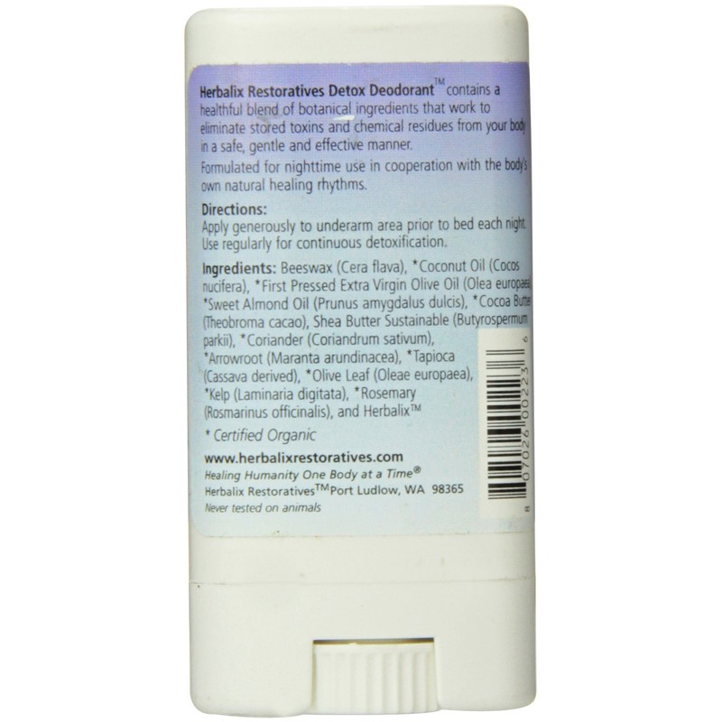Herbalix Restoratives Nighttime Detox Cleansing Deodorant, .47 Ounce