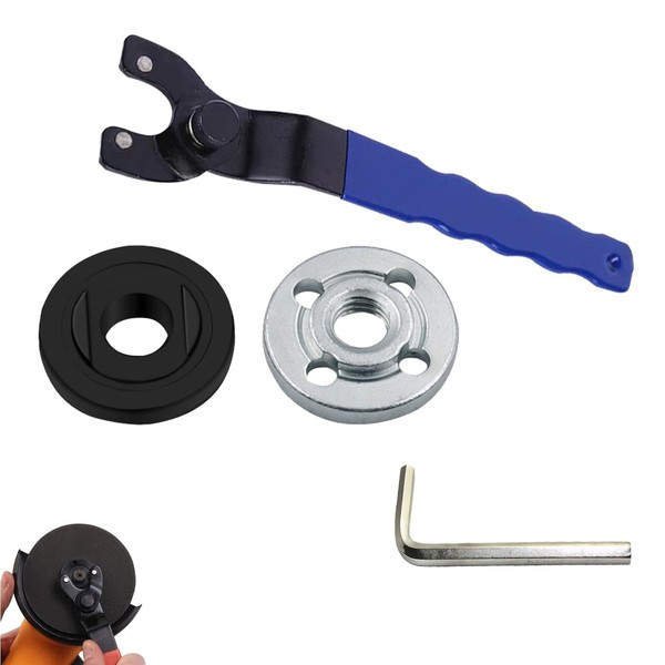 GNAUMORE Angle Grinder Allen Wrench, Adjustable Angle Grinder Wrench, Key