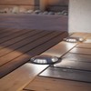 ledscom.de LED Ground Light, waymarker BUNDA for Outdoor, IP67, 4-lamp,
