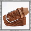 Rex Standard BL086 Rubber Belt, Mesh, Casual, Stylish, Business, Men's,